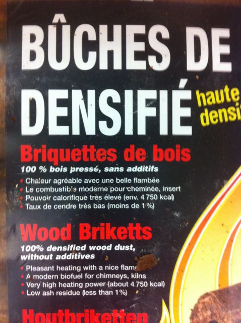 Qu'est-ce que le bois de chauffage compressé ?