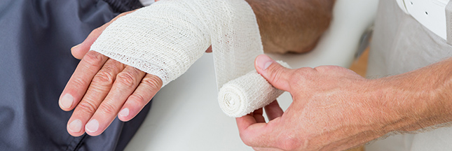 cataplasme bandage premiers secours méthode