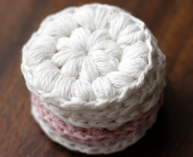 disque réutilisable coton crochet